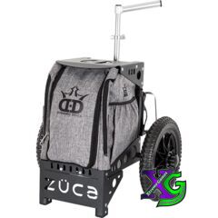 Zuca Dynamic Discs Compact Cart - Charcoal Gray